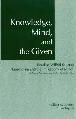 Immagine prodotto di Knowledge, Mind & the Given