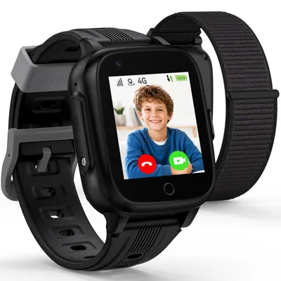 Produktbild von Ralio R5 Go 4G Smartwatch Kinder mit Videoanrufe & SOS-Taste, GPS-Tracker für Kinder, Schulmodus, Geschenke für Jungen und Mädchen