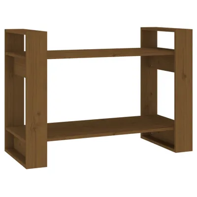 Obrázek produktu pro vidaXL Police na knihy / rozdělovač místností Honey Brown 80x35x56,5 cm Masivní dřevo