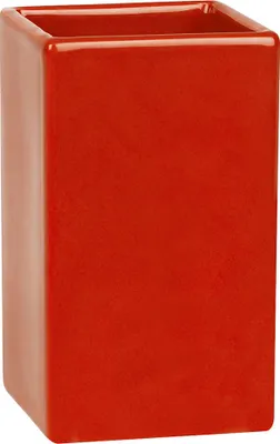 Produktbild von Spirella Zahnputzbecher Quadro Rot