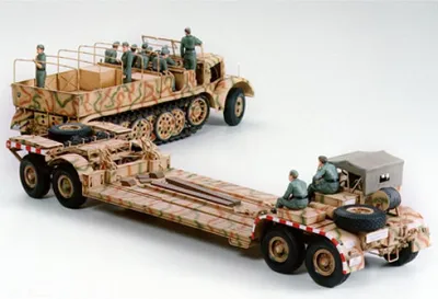 Obrázek produktu pro Tamiya 1:35 Druhá světová válka SdKfz.9 Famo s nízkým nakladačem (12)
