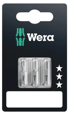 Obrázok produktu pre Wera 840/1 Z Set SB SiS Hex bit 4 mm, 5 mm, 6 mm Tool steel alloyed, hardened D 6.3 3 pc(s)