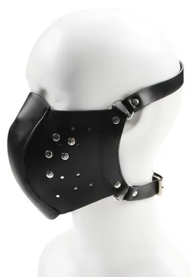 Immagine prodotto di Maschera Punk Nera - protezione elegante e mistero