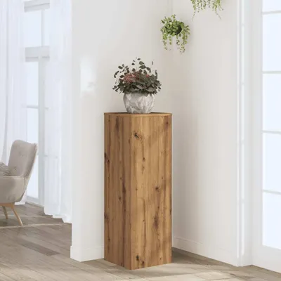Produktbild von Möbel Pflanzenständer Artisan-Eiche 33x33x100 cm Holzwerkstoff - Beete &27741