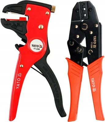 Produktbild von Yato Crimpzange und Abisolierzange 0,5-6,0mm² Set