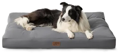 Produktbild von Waschbares großes Hundebett 91x68x10cm wasserabweisend