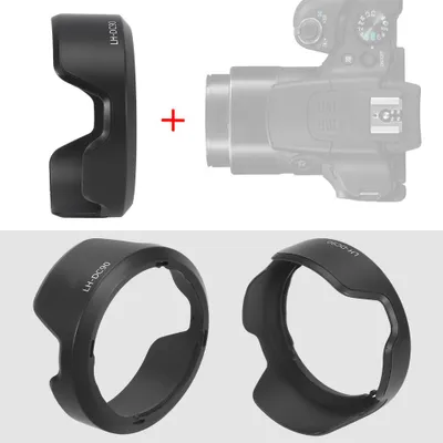 Image de LH -DC90 Capuchon d'objectif plastique noir Support d'appareil photo pour EOS PowerShot SX60 HS -Objectifs