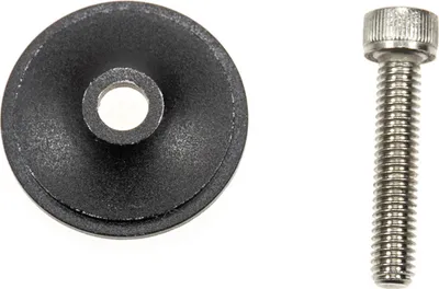 Produktbild von Ahead Abdeck Kappe Vorbau Deckel schwarz Aluminium 31,6 mm Schraube M5x30