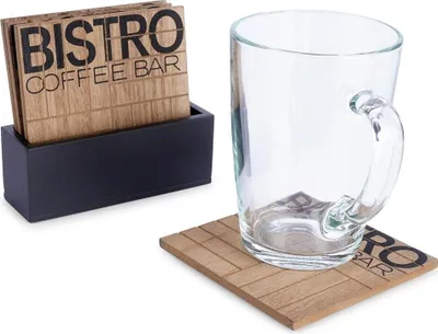 Produktbild von Untersetzer-Set Bistro 11,5x4,5x10cm