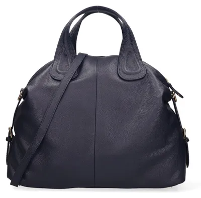 Image de Sac à main en cuir blanc pour femmes, en cuir de qualité, avec bandoulière amovible. Fabriqué en Italie