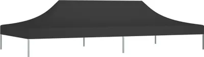 Immagine prodotto di Tetto per Tendone per Feste 6x3 m Nero 270 g/m²