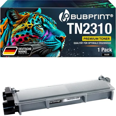 Productafbeelding van Bubprint tonercartridge, compatibel met Brother TN-2320 TN-2310, zwart