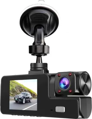 Produktbild von INF A22 HD Nachtsicht Dreifach-Objektiv WiFi Dashcam mit 32GB TF Karte