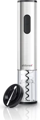 Produktbild von ELDONEX WineSpin Premium elektrischer Weinöffner, silber