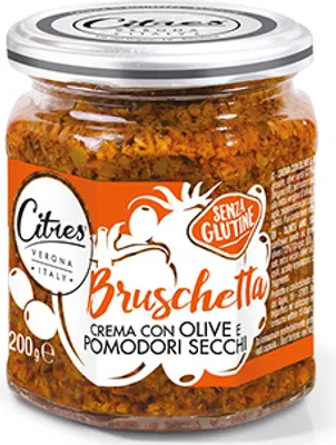 Produktbild von Bruschetta-Paste aus Oliven und Tomaten 200g - Citres