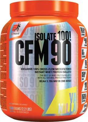 Produktbild von Extrifit CFM Instant-Molkenisolat 90, 2000g, Vanille