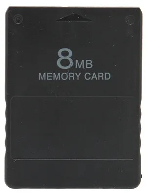 Image de Adaptateur externe Plug-and-Play haute vitesse avec carte mémoire de 8 Mo pour PS2