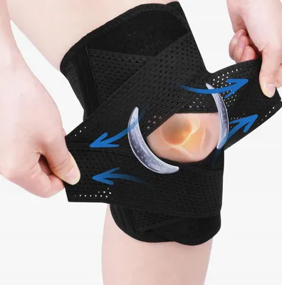 Produktbild von Kompressions-Kniebandage mit verstellbarer Unterstützung