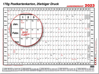 Produktbild von Güss 2 Jahresübersicht - A4, quer