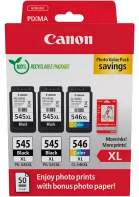 Produktbild von Canon PG-545 XL x2 / CL-546 XL Photo Value Pack