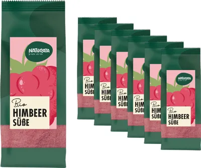 Produktbild von Himbeersüße (Reissüße mit Himbeerpulver), 7x 55 g