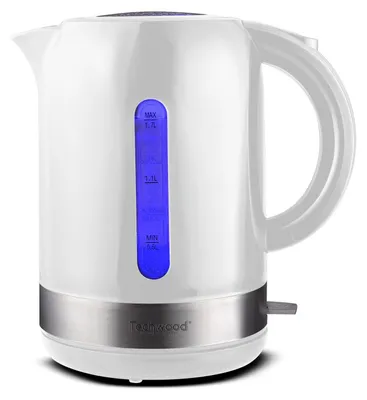 Imagen del producto de Hervidor eléctrico TECHWOOD, capacidad de 1,7 litros, color blanco