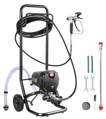 Productafbeelding van Airless Verfspuit - Verfspuit - Spuitpistool - Verfsysteem - Verfspuitmachine - 750W Vermogen - 3000 PSI Druk
