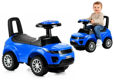 Produktbild von LEANToys Rutschauto für Kinder und Baby blau