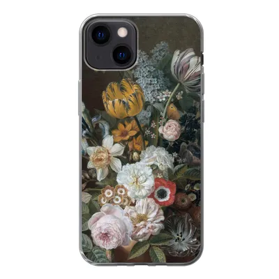 Produktbild von MuchoWow® Handyhülle Schutzhülle Hülle für iPhone 13 Stilleben mit Blumen - Gemälde von Eelke Jelles Eelkema Silikon Softcase Handy Hülle - Karteninhaber