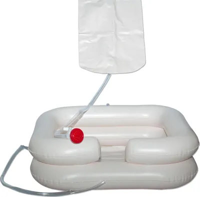 Produktbild von AMPri Med Comfort Kopfwaschwanne Haarwaschbecken aufblasbar