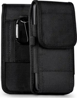 Produktbild von moex® Agility Case kompatibel mit Motorola Moto G7 Plus - Handy Gürteltasche, Schwarz