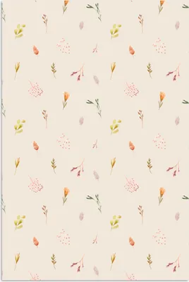 Produktbild von MuchoWow® Poster Blumen - Pastell - Pflanzen 80x120 cm - Papierdruck