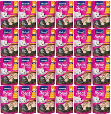 Produktbild von VITAKRAFT POESIE DELICE Huhn - Nassfutter für Katzen - 85 g