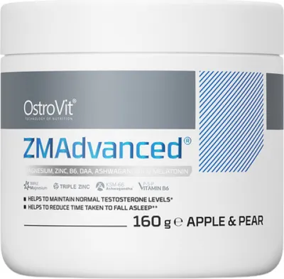 Obrázok produktu pre OstroVit | ZMAdvanced | DAA, Ashwagandha a Melatonin Jablko a hruka