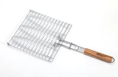 Image de Tepro rôtissoire à poisson / rôtissoire réversible pour 3 poissons 28 x 28 cm