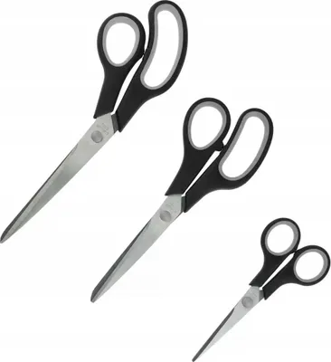 Immagine prodotto di set di 3 forbici: 140 mm, 215 mm, 245 mm