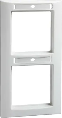 Produktbild von Schneider Electric Rahmen 264224 2fach senkrecht JOY reinweiß