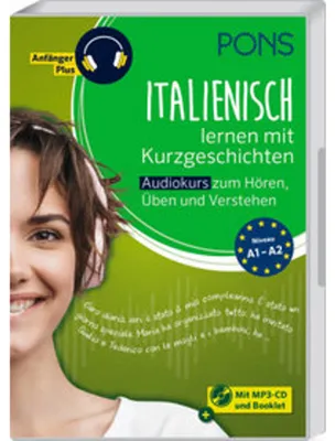 Image de PONS Apprendre l'italien avec des histoires courtes : Cours audio pour écouter, s'entraîner et comprendre (PONS Audiokurs)