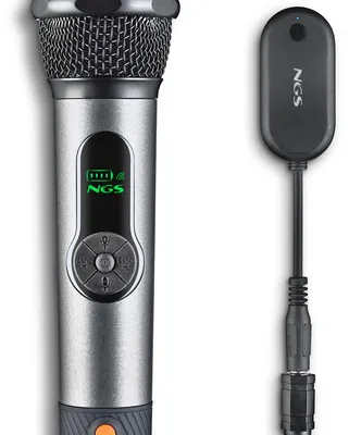 Immagine prodotto di NGS SINGER STAR Nero Microfono per palco/spettacolo