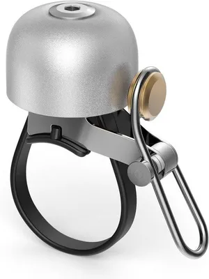 Obrázek produktu pro Mini zvonek na kolo 100 dB, univerzální, černý