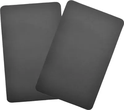 Produktbild von 2pcs aufblasbare Bootsreparatur Patch PVC Square Gummi Kit für Kayaks Kanus schwarz