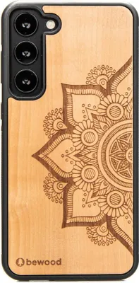 Produktbild von Bewood Holzhülle für Samsung Galaxy S23 Plus MANDALA APFELBAUM