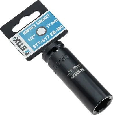 Produktbild von Schlagschraubereinsatz lang 1/2'' STT-S17 (CR-MO / 17 mm) - Stix