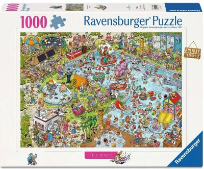 Obrázek produktu pro Ravensburger - Puzzle 1000 Holiday Resort 3 The Pool