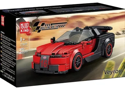 Zdjęcie produktu dla Mould King® 27027 NO. Veyron inkl. Showcase