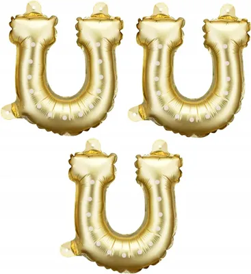 Produktbild von PartyDeco FB278S-019, Spielzeugballon, Folie, Gold, Einfarbig, Universal, Hufeisen