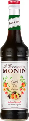 Image de Sirop Monin - Thé pêche - 70cL