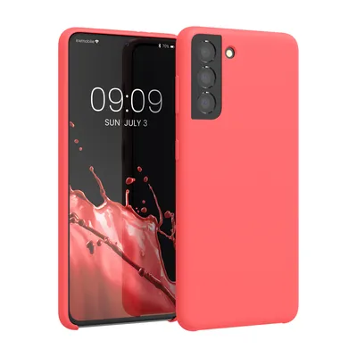 Imagen del producto de kwmobile KWM000012BT002C, funda, Samsung, Galaxy S21, color coral