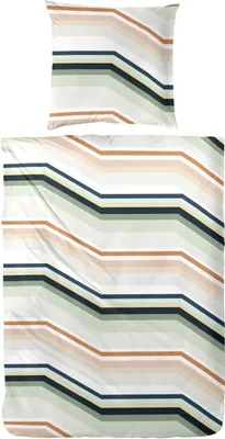 Produktbild von Vario Bettwäsche Renforce grün, 135 x 200 cm