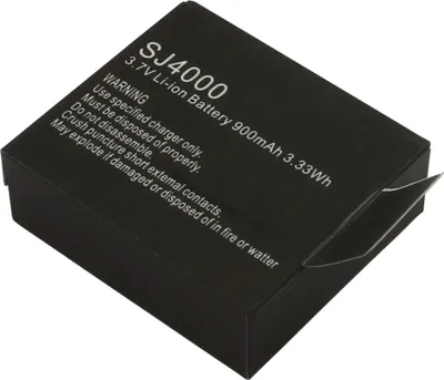 Zdjęcie produktu dla Avizar, Qumox SJ4000 akumulator litowo-polimerowy do kamery sportowej 3,7 V 900 mAh, czarny